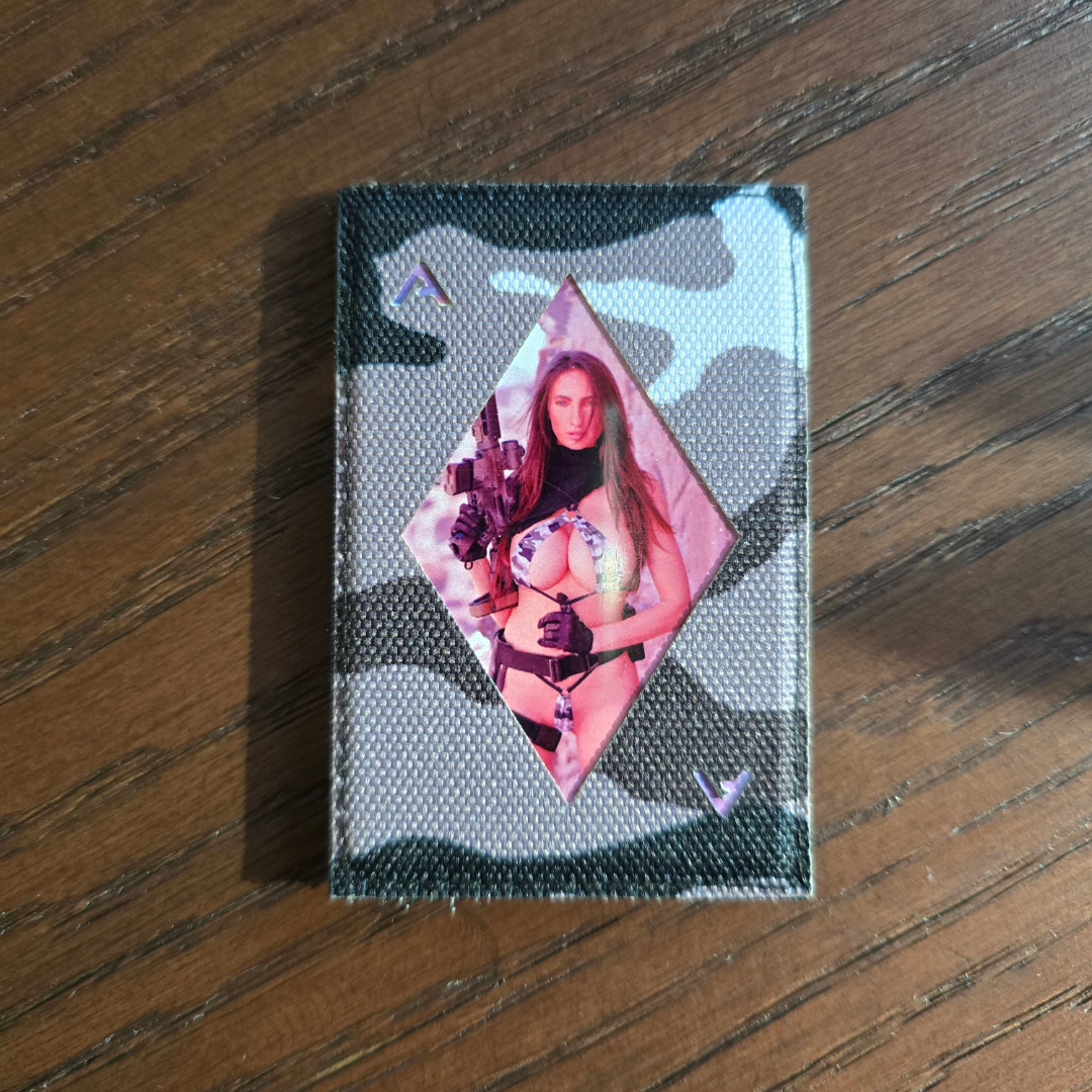 Ace Of Diamonds - Laser Cut Patch