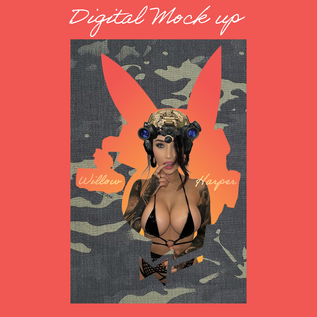 Barracks Bunny Laser Cut Patch