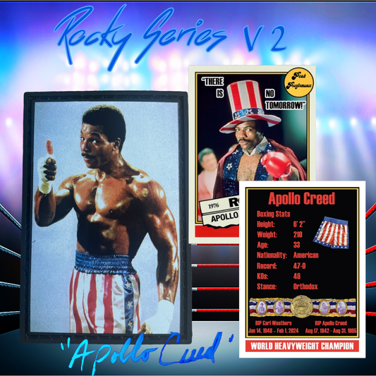 Нашивка Apollo Creed і колекційна картка