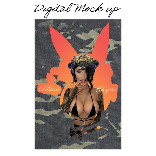 Barracks Bunny Laser Cut Patch